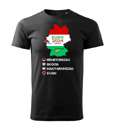 Magyar Csoport T-Shirt fekete